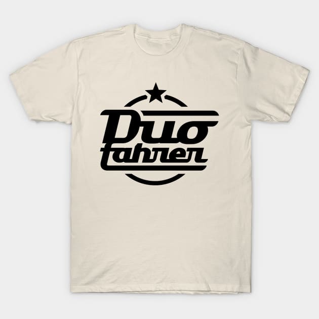 Duo driver logo v.1 (black) T-Shirt by GetThatCar